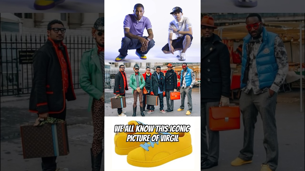 Virgil rocking the Reebok Board Flip 2s in this ICONIC pic