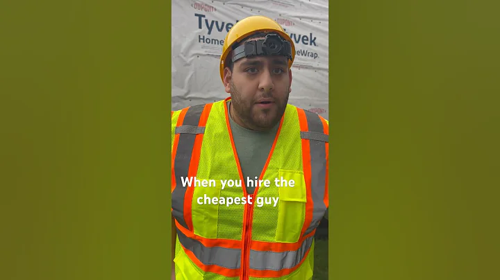 When you hire the cheapest guy #comedy #comedymoments #funnycomedy #funny #constructionlife