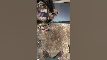 Iron Round pipe signboard making #shortvideo #shortsfeed #metalart #fabrication