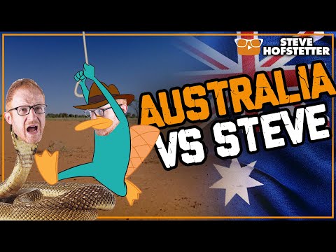Australians Mess With American Comedian - Steve Hofstetter