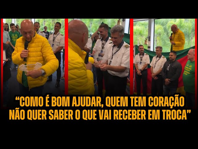 LUCIANO HANG FAZ HOMENAGEM A PILOTOS E MECÂNICOS QUE AJUDARAM O RIO GRANDE DO SUL| VÉIO DA HAVAN class=