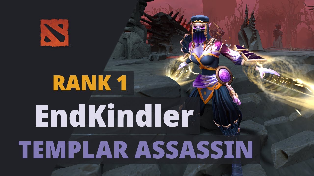 EndKindler (Rank 1) plays Templar Assassin Dota 2 Full Game - YouTube