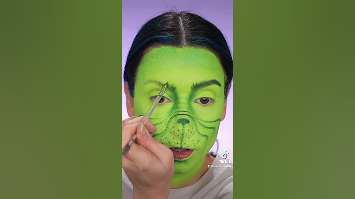 Girl grinch makeup tutorial 💋 #grinch #grinchmakeup #thegrinch #makeupart