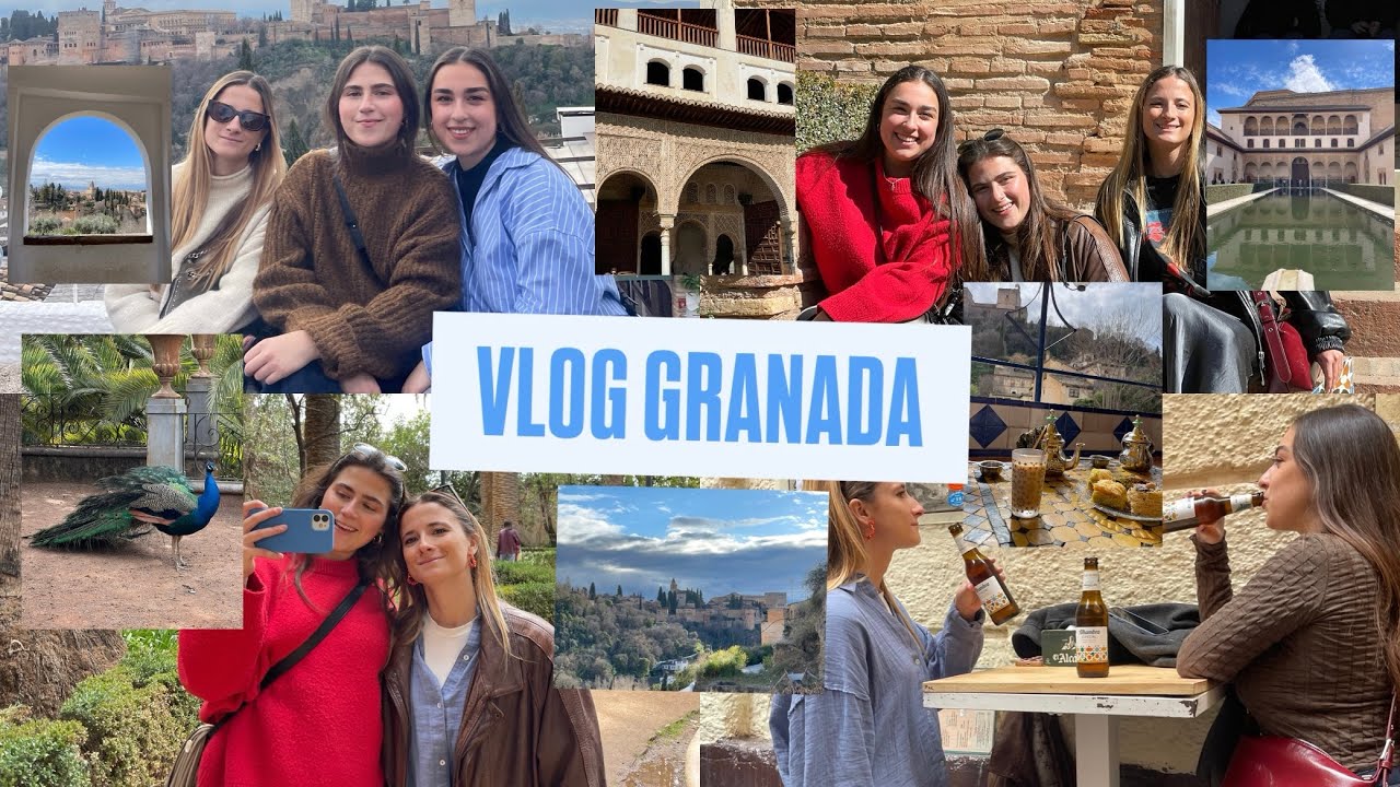 GRANADA| mi primera vez viajando sola! ☀️🍹🕶️💃🏻👩🏼‍❤️‍👩🏻