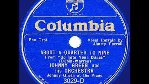 1935 HITS ARCHIVE: About A Quarter To Nine - Johnn...
