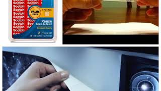 美國🇺🇸Scotch Resticable Tabs 可重複黏貼雙面膠片 (1盒72片