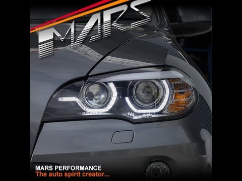 Mars Performance LED DRL projector Head Lights for BMW X5 E70 & X6 E71