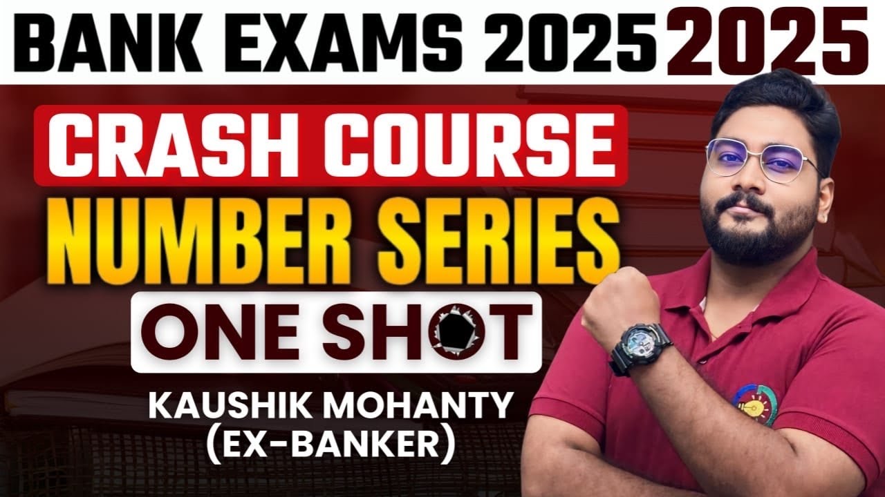 Number Series All Tricks & Shortcuts in One Shot For SBI PO & Clerk 2025 By Kaushik Mohanty