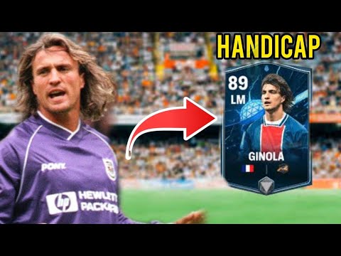 PROBE EL JUGADOR CON MAS HANDICAP DE TODO FC MOBILE