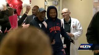 University of Virginia Football Player Injured During UofL Game Leaves Louisville Rehab Center