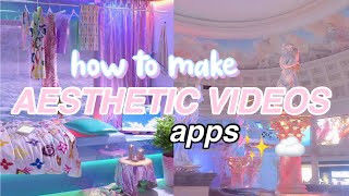 MY FAVORITE VIDEO EDITING APPS // must have (Aesthetic)