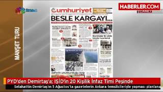 Pydden Demirtaşa Işi̇din 20 Kişilik İnfaz Timi Peşinde