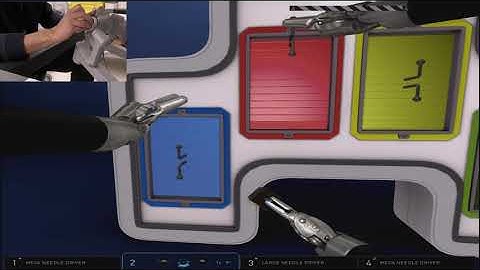 Da Vinci Skills Simulator. Robotic Sim Tips and Tricks: Three Arm Relay 2