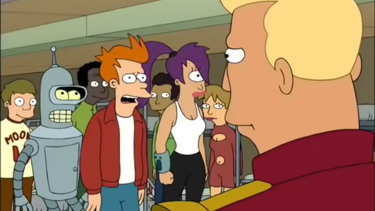 Futurama - You won't have time for sleeping soldier - YouTube