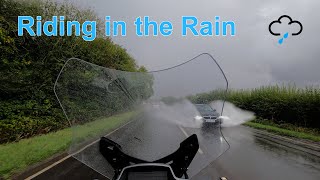 Riding In The Rain  Motorcycle Training