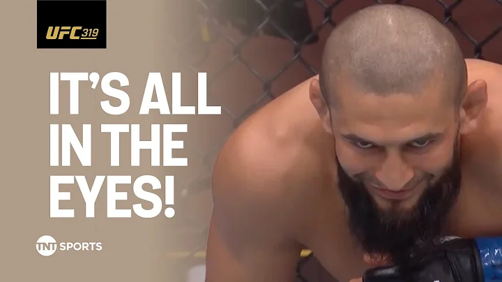 GOOSEBUMPS! Dricus Du Plessis & Khamzat Chimaev staredown across the Octagon at #UFC319 🥶👀