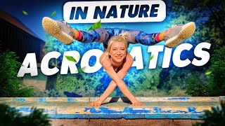 Acrobatics in Nature - Contortion and Handstanding. Circus girl | FlexShow