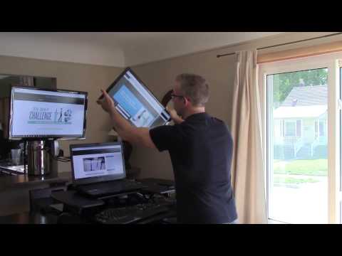 How to Install VARIDESK Monitor Arms 