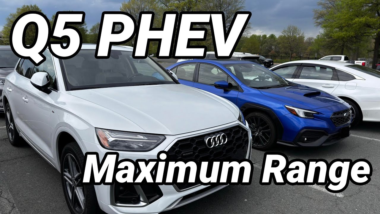 Audi Q5 2023 PHEV What is the MAXIMUM Electric Range? YouTube