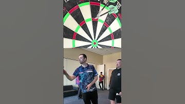 A lesson on how to get a 180 from Luke Humphries world number 1 darts player