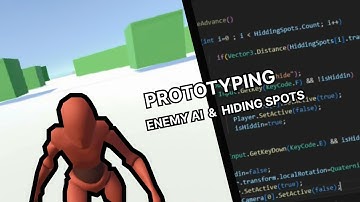 Prototyping Enemy AI & HidingSpots DEVLOG # 2 #gamedevelopment #devlog #devlogs #gameplay#hindi