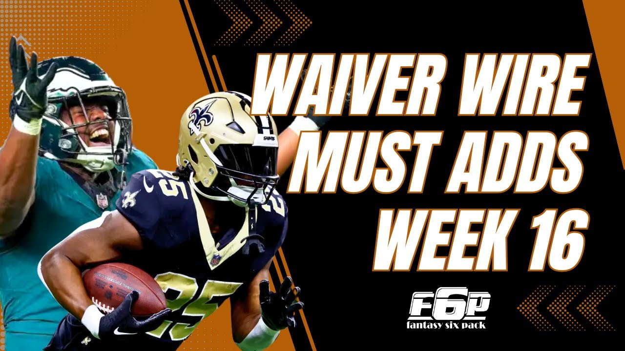 Fantasy Football Week 16 Waiver Wire: Must-Add Offense+IDP Players!