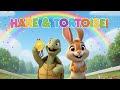 🐢🐇 The Hare and The Tortoise | 3D Moral Story for Kids | Preschool Learning Song |Chuchu Melon #fun