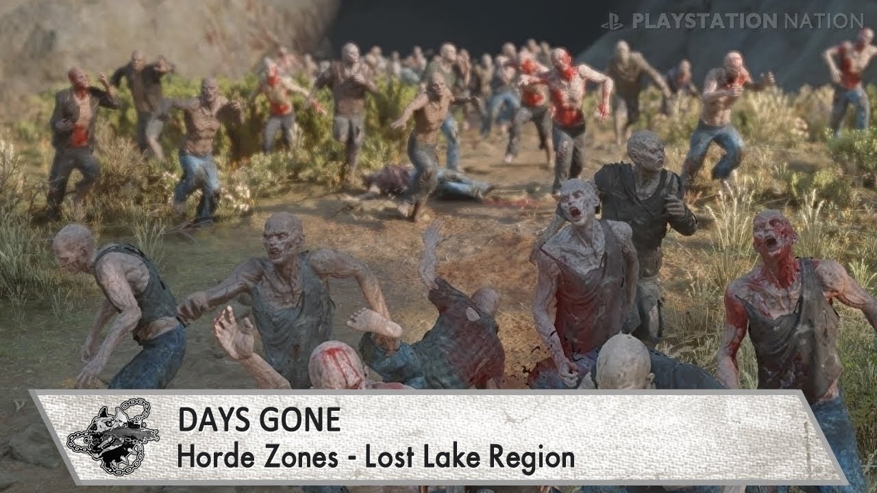 Days Gone - All Horde Zones - Lost Lake Region [Horde Killer Storyline]