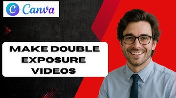 How to Make Double Exposure Videos! In canva (full guide)