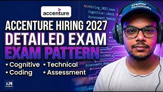 Accenture Hiring 2027 | Detailed Accenture Exam Pattern | Cognitive | Technical | Coding | Assess...