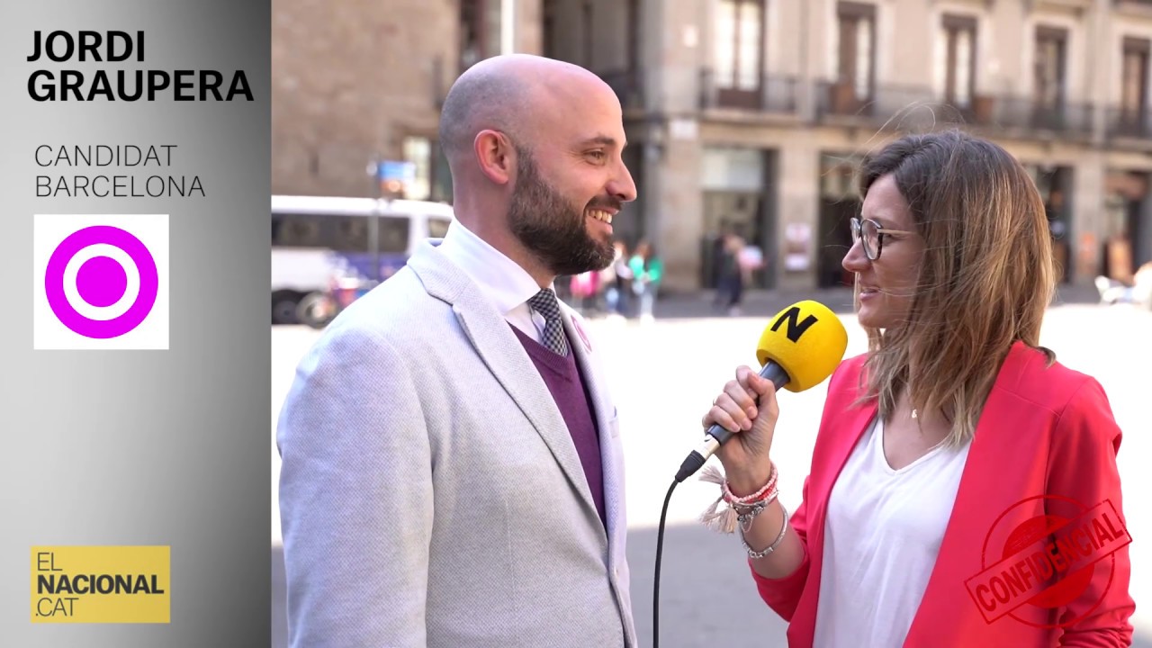 el nacional periodico JORDI GRAUPERA | CANDIDAT BARCELONA | MUNICIPALS 2019