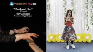 Menikmati Hari oleh Christine Samosir. Juara 1 Tingkat Provinsi Kalimantan Timur FLS2N 2023