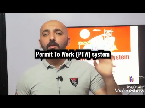 نظام تصاريح العمل Permit To Work system