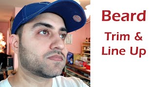 HOW I TRIM & LINE UP MY BEARD - TUTORIAL