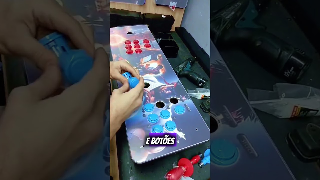 COMO É FEITO A MONTAGEM E CUIDADO DO FLIPERAMA PORTÁTIL