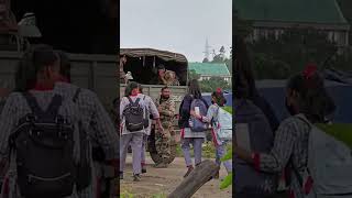 Sikh regiment having fun🥰 with Manipur people ( North East India).                  please subscribe Resimi