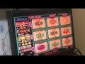 Testing 8 liner slot machine game boards magical odds super fruit bonus  cherry master pcbs