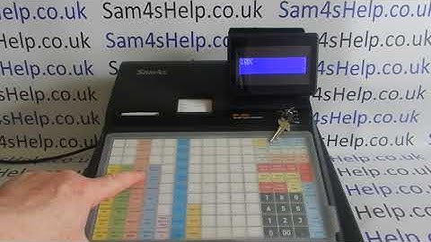 Multiple PLU Sales Using QTY/TIME X/TIME Button Sam4S ER-900 / ER-920 / ER-925 / ER-940 / ER-945