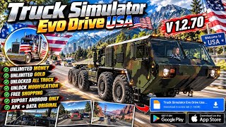 NEW !!! Truck Simulator Drive USA: EVO Mod Apk v1.2.70 New 2026 Unlimited Money screenshot 2