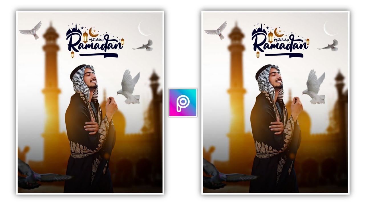 Ramadan photo editing 2023 | Ramzan mubarak photo editing picsart photo editing