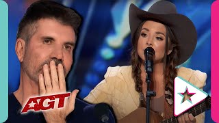 Her Song SHOCKS Simon With How Good It Is On America's Got Talent 2023!
