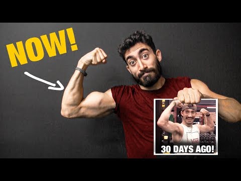 He Did This One Biceps Exercise for 30 Days (WOW!!)