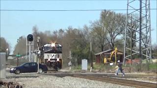 NS 65H Empty Ethanol Train in Waynesboro, GA 2/27/18