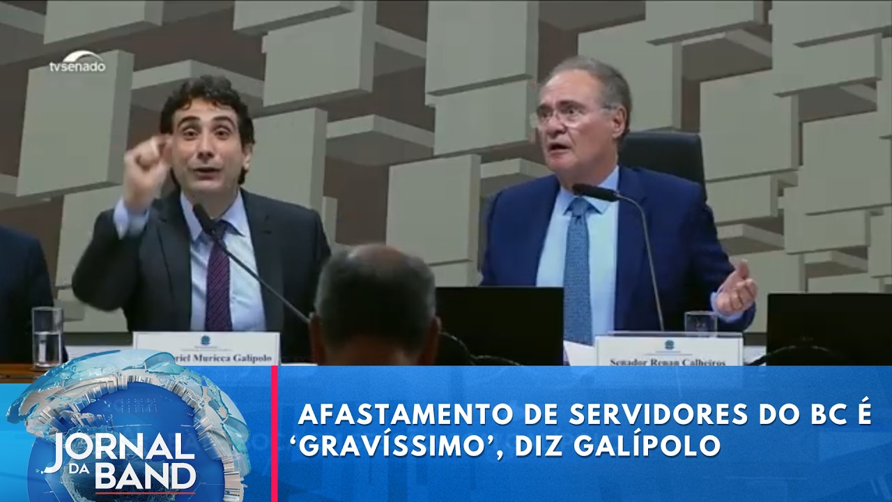 Caso Master: Afastamento de servidores do BC é ‘gravíssimo’, diz Galípolo | Jornal da Band