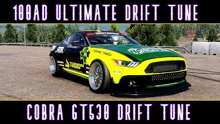carx drifting online - BEST COBRA GT530 100AD DRIFT TUNE/ ultimate tune setup