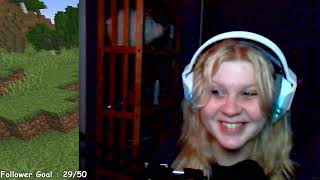 Meadow plays minecraft after 2 months of being gone