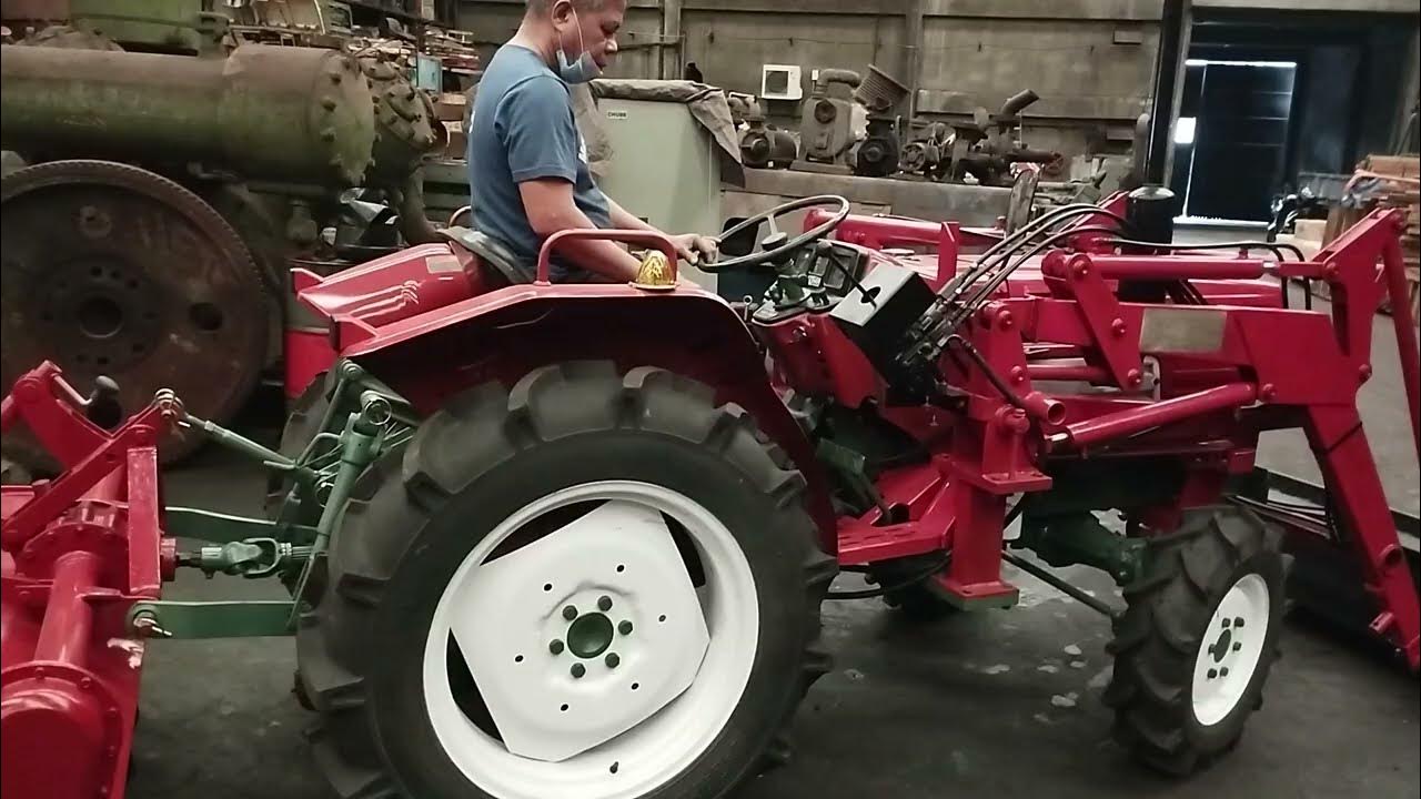 How To Operate Yanmar YM2020D With Loader In Filipino YouTube