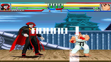 NICK54222 MUGEN: Dracula VS MVC2 Ryu