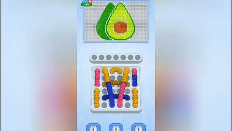 Wiggle tangle - thread puzzle level 6 || wiggle tangle level 6