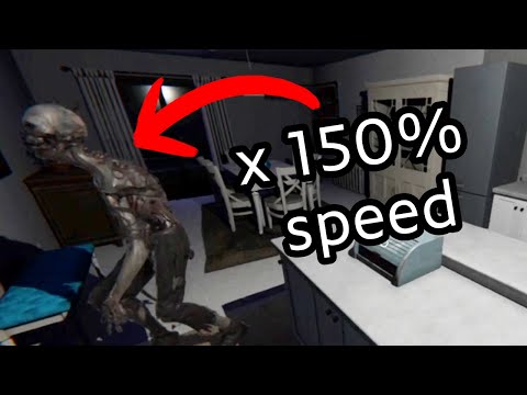 The Revenant hunting at 150% speed in Phasmophobia